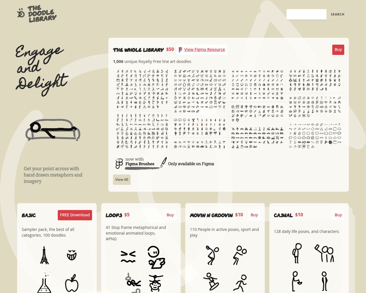 The Doodle Library